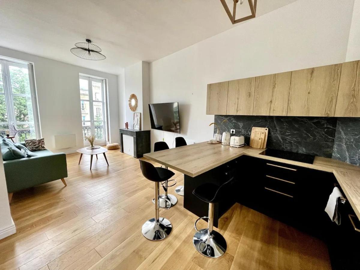 Superbe Appartement Neuf - Place Pey Berland Bordeaux Bagian luar foto