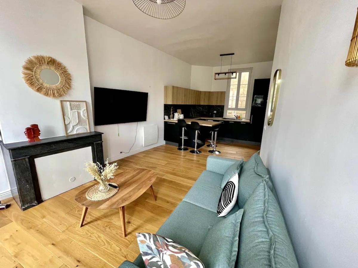 Superbe Appartement Neuf - Place Pey Berland Bordeaux Bagian luar foto